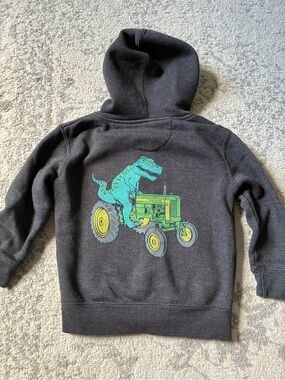 Boys 4T Dinosaur John Deere Hoodie